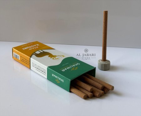اعواد بخور SHALIMAR عريضة ( مسك ) 10 اعواد & قاعدة تثبيت
